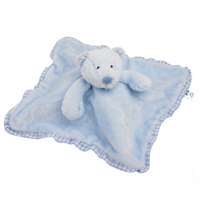 Babies pale blue bear soother